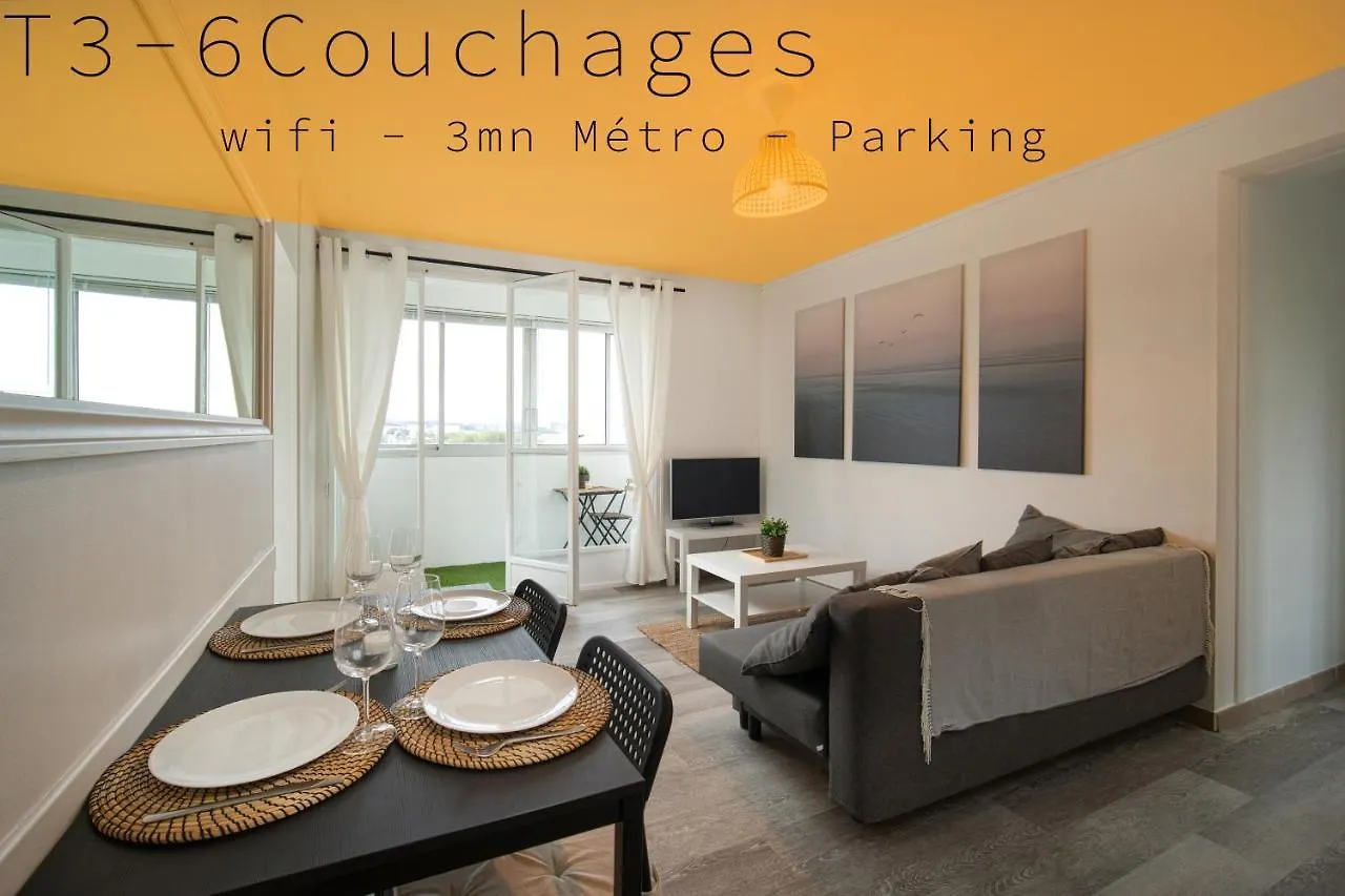 Апартаменты Appartement Tout Equipe Parking Balcon 2 Chambres Марсель